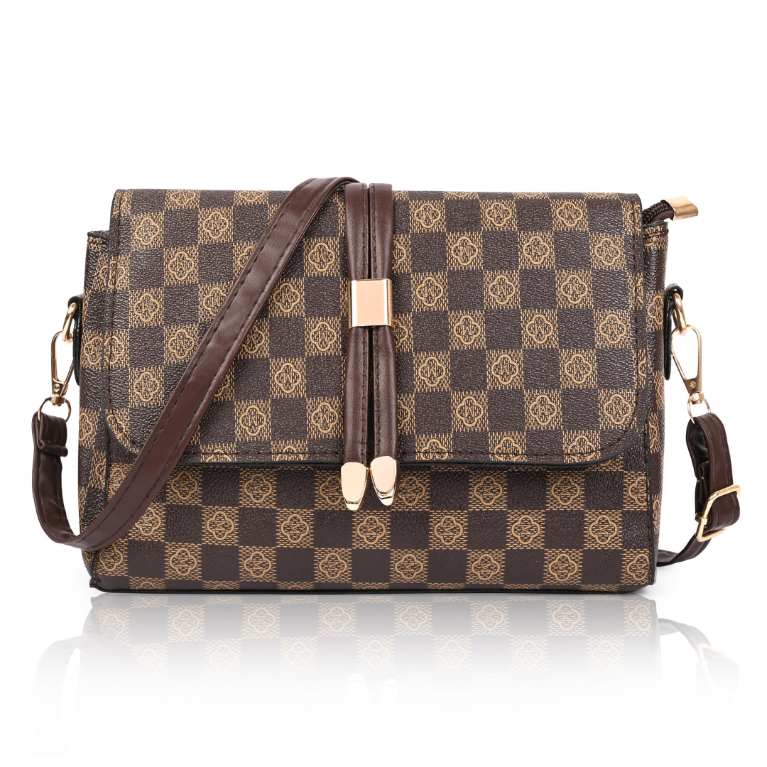 Women's Premium Monogram Sling Bag with...
