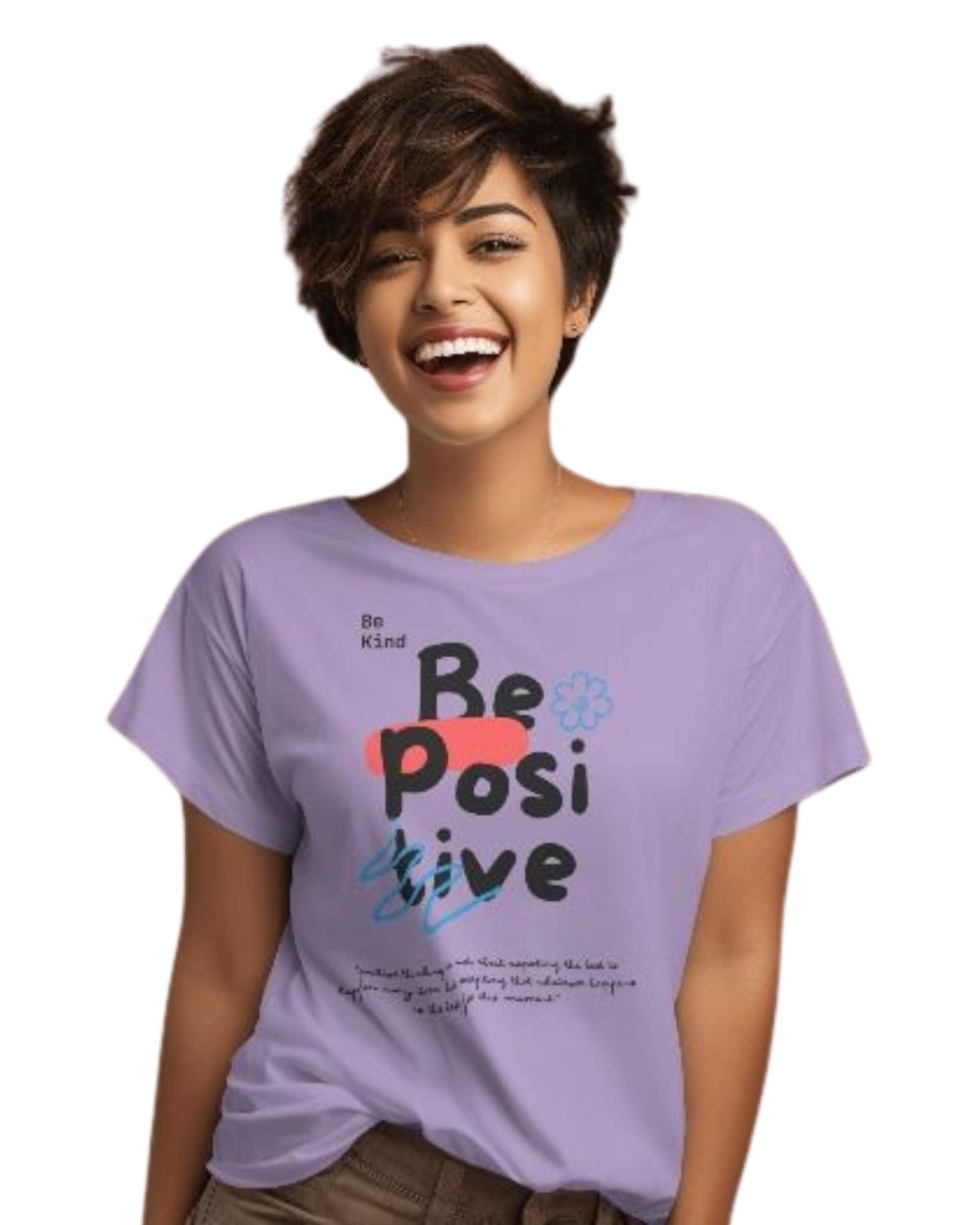 Women Short Sleeve Cotton Graphic T-Shir...