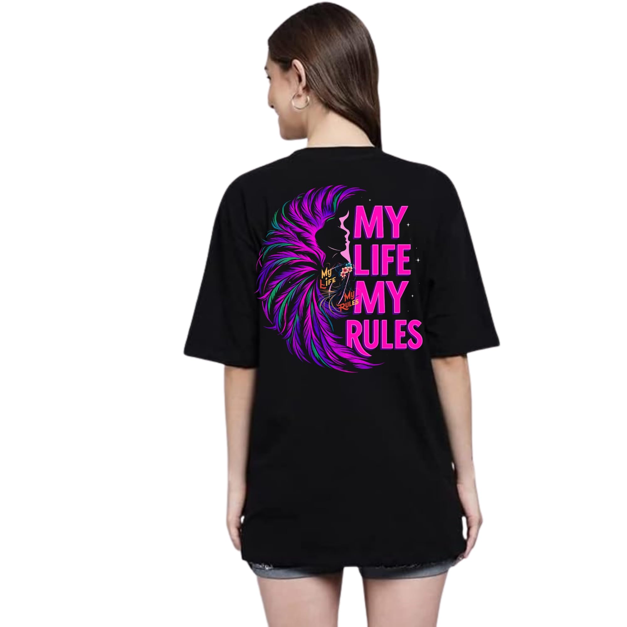 Oversized Tshirt for Women I Short Sleev...