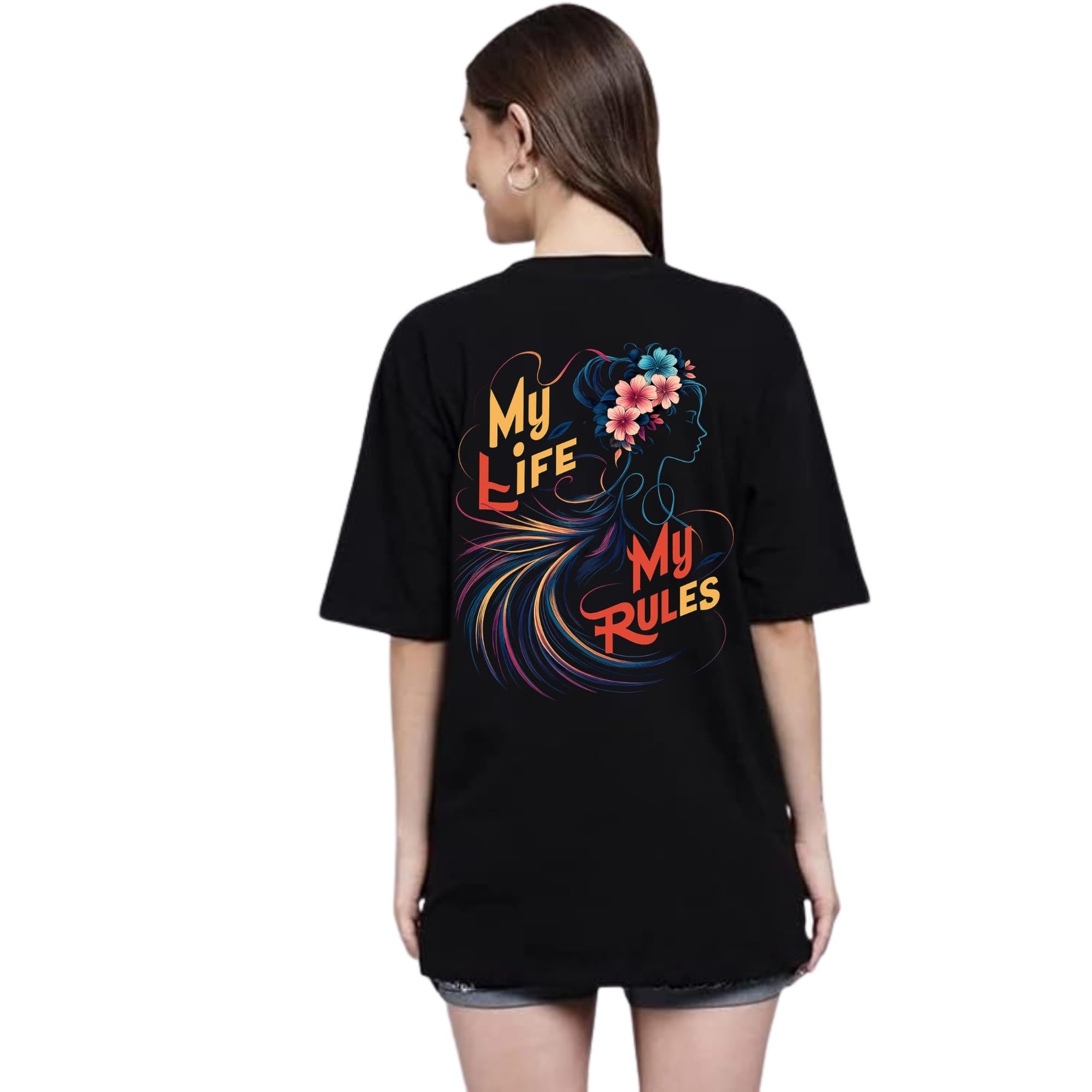 Oversized Tshirt for Women I Short Sleev...