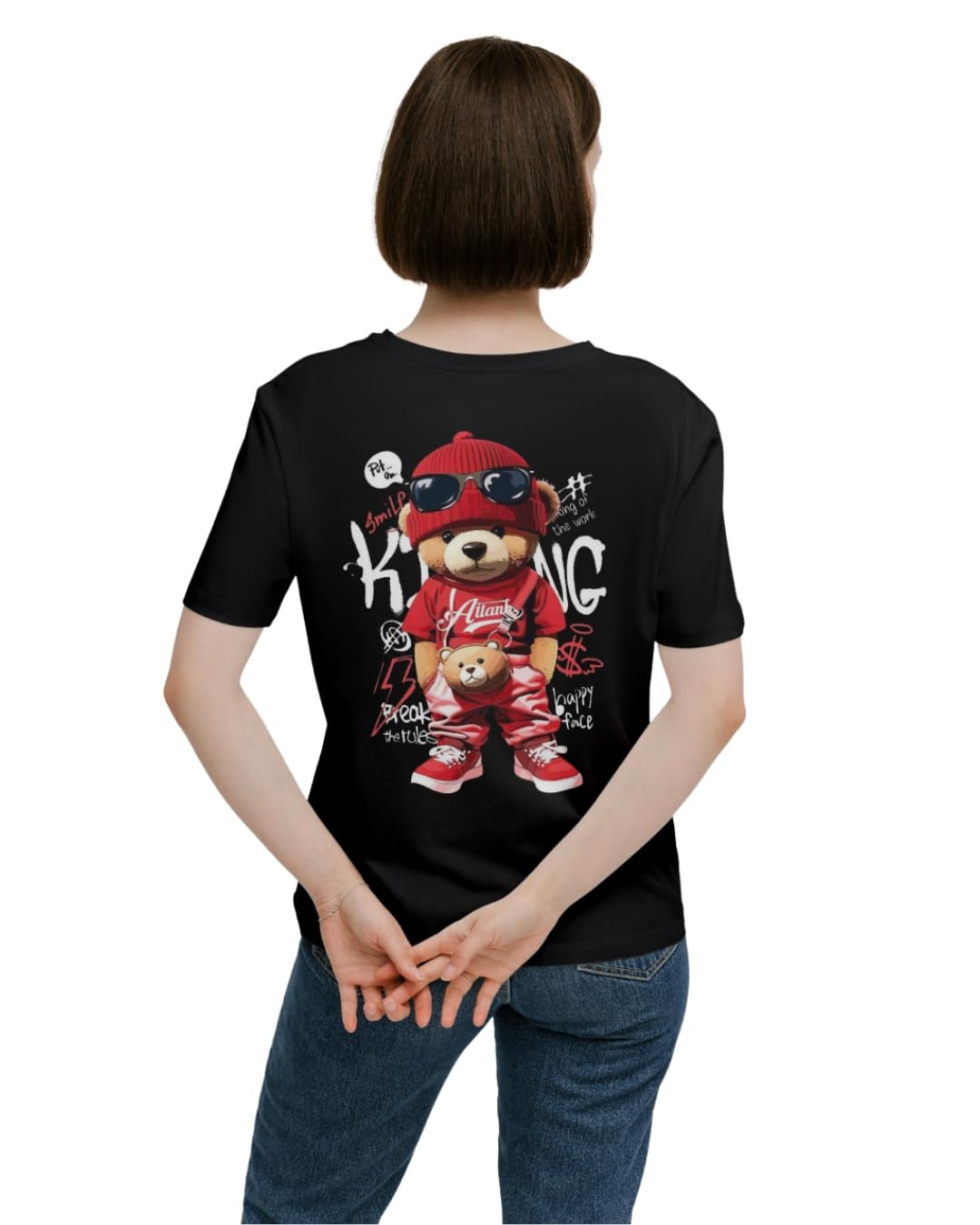 Women’s Graphic Cotton Tees I Printed Co...