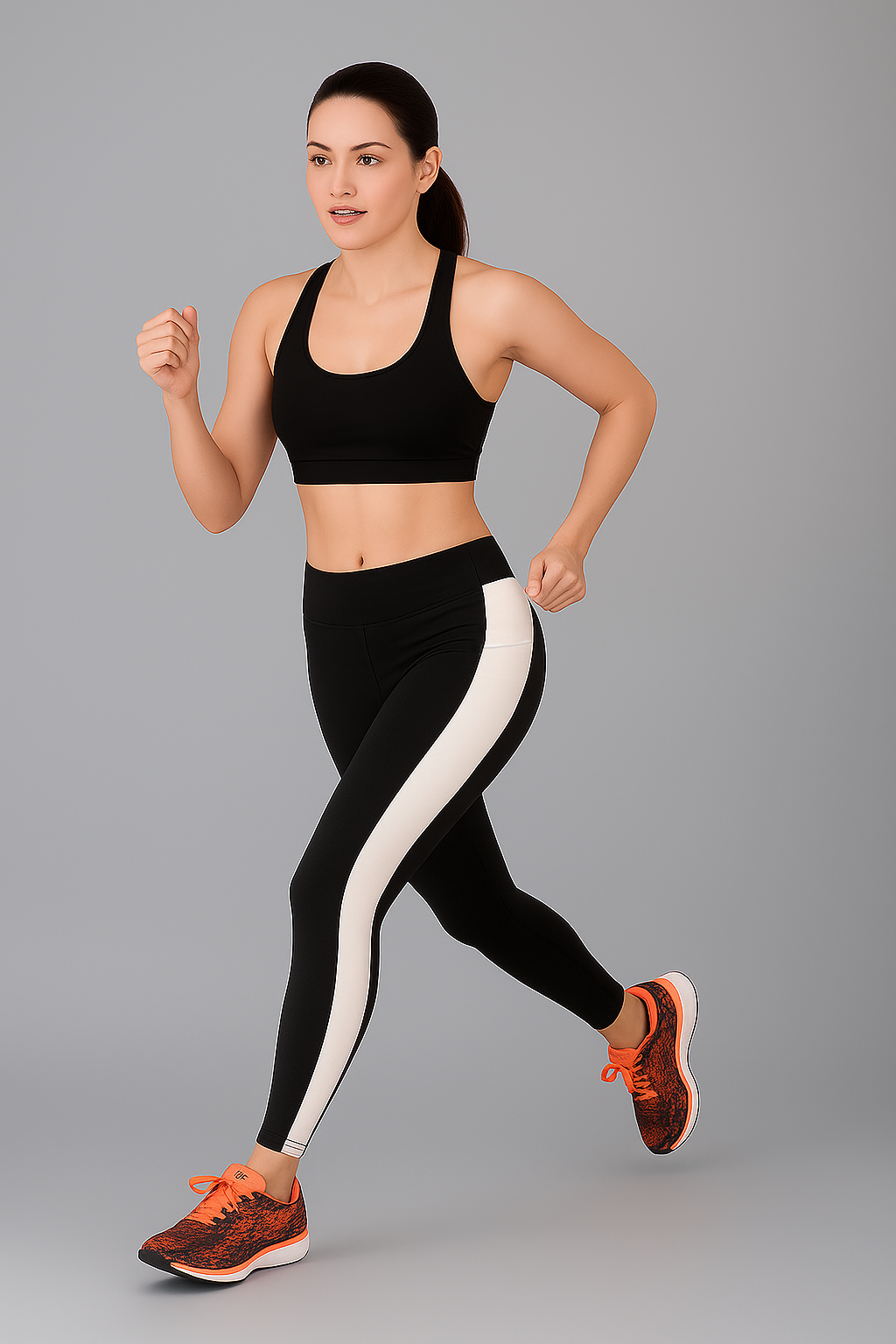 Premium Quality Mid-Waist Gym Leggings |...