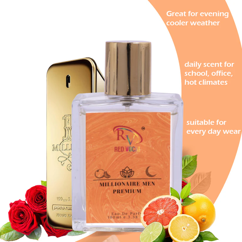 Red Vocal Millionaire Men Eau De Parfum...