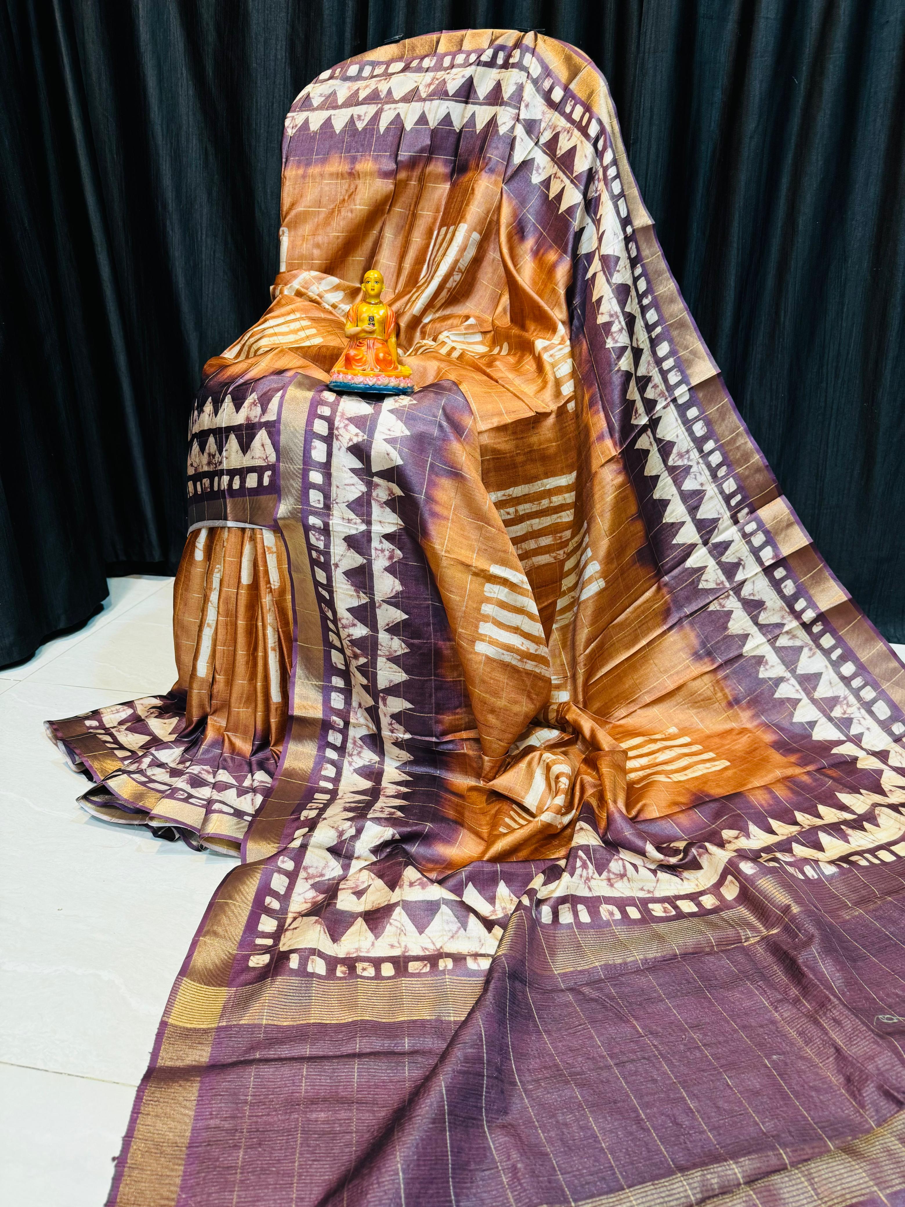 Latest Designer Viscose Modal Silk Saree...