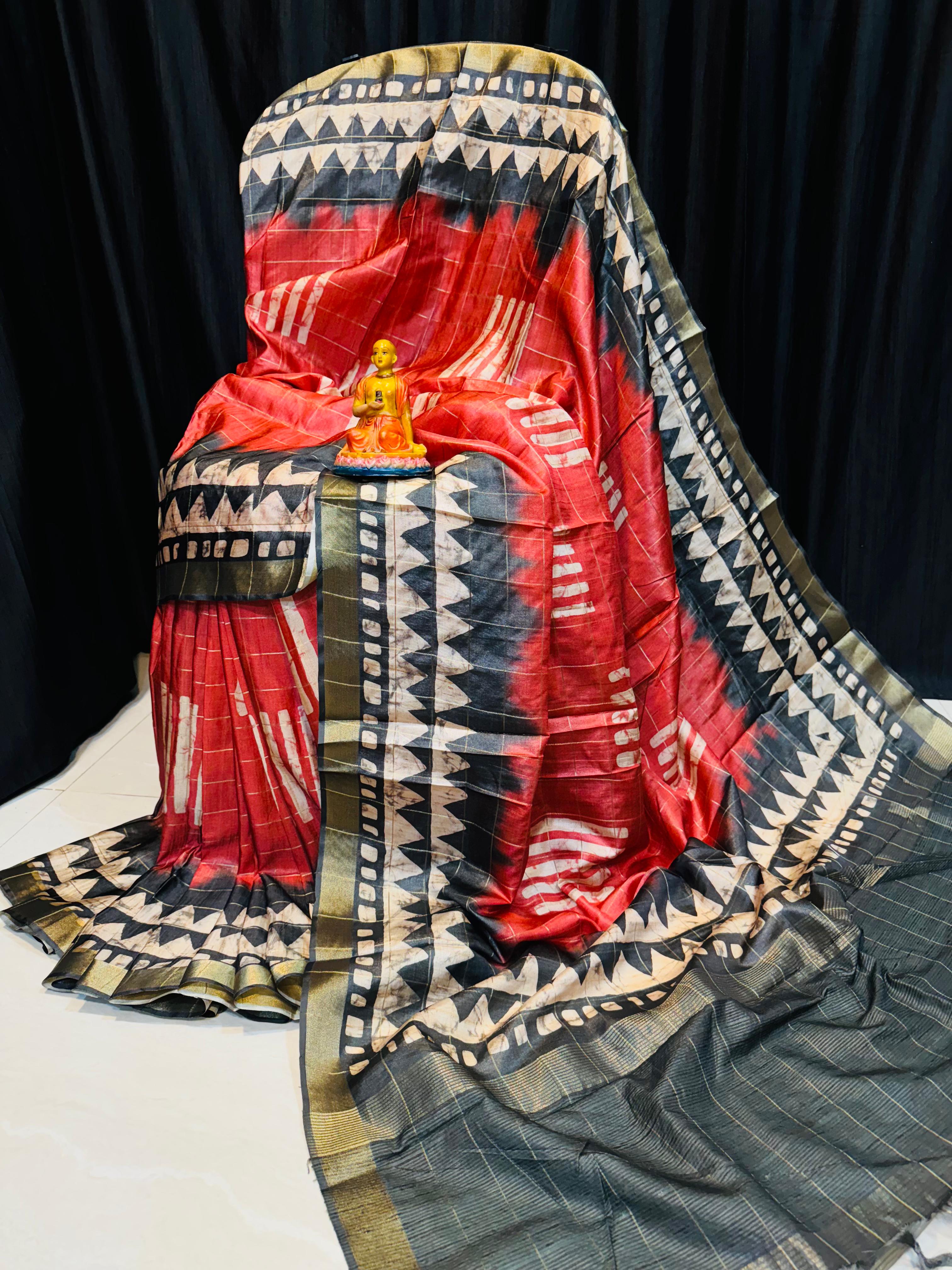 Latest Designer Viscose Modal Silk Saree...