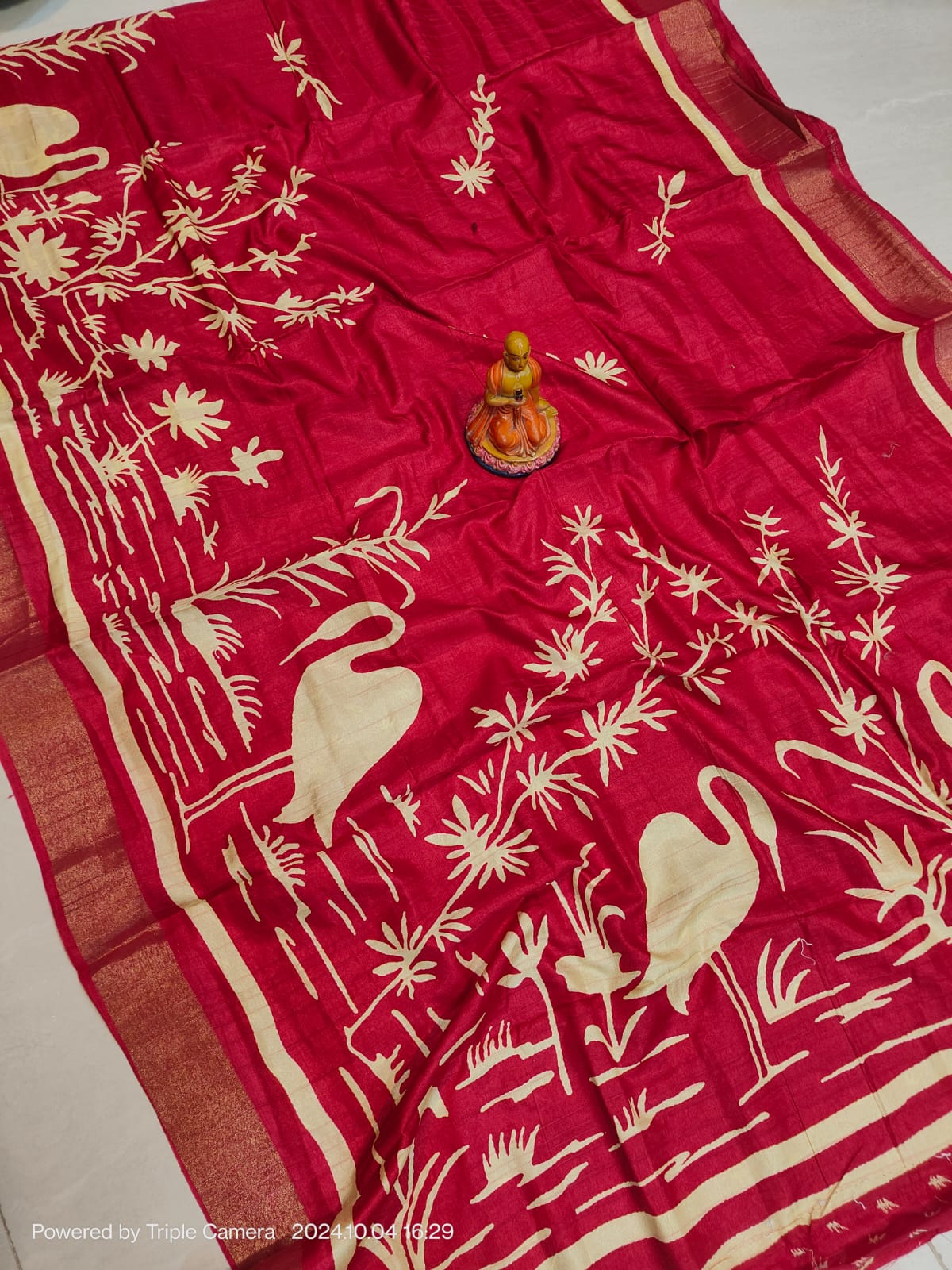 New Exclusive Matka Slub Silk Saree | So...