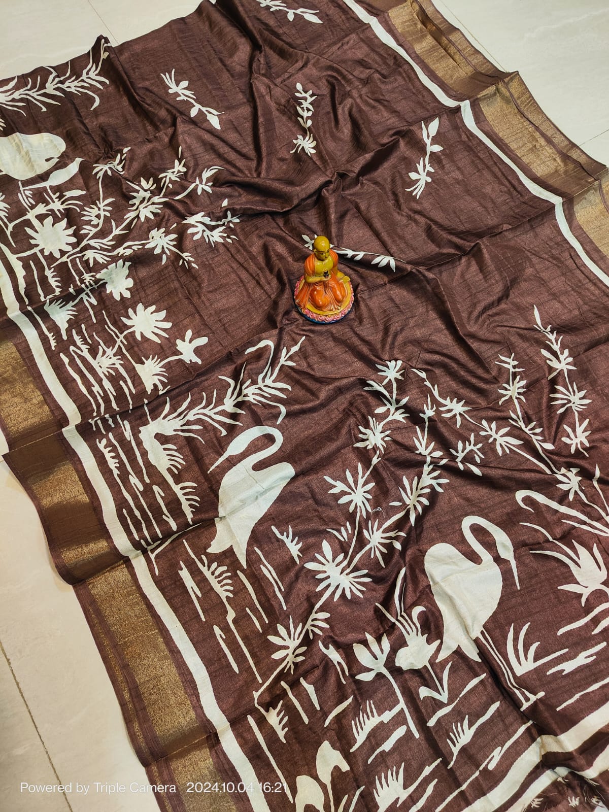 New Exclusive Matka Slub Silk Saree | So...