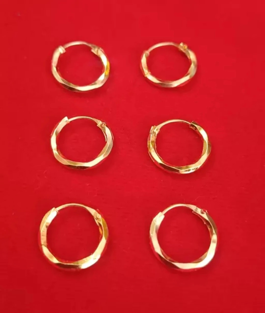 Gold Plated Brass cutwork Small &Cute fa...