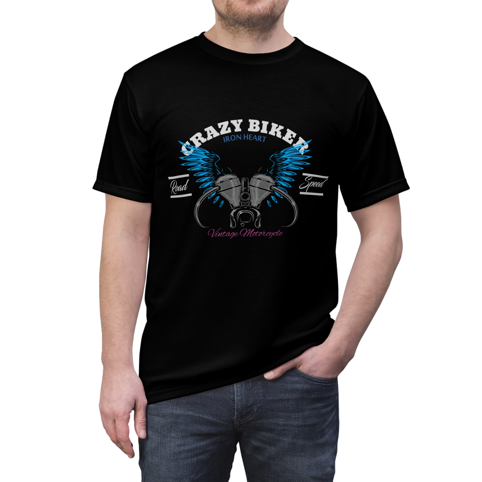 Premium Cotton T-Shirts with Bold Graphic DTF Prints