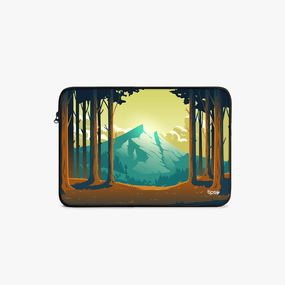 "LOST IN THE FOREST" Laptop Sleeves:Bold...