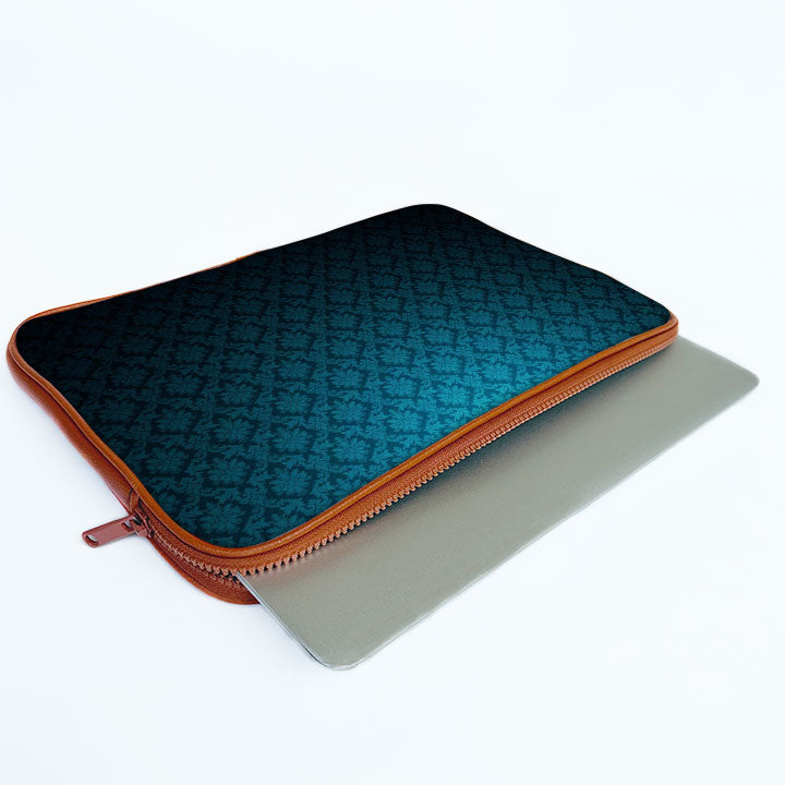 "Gradient Blue Art" Laptop Sleeves:Bold...