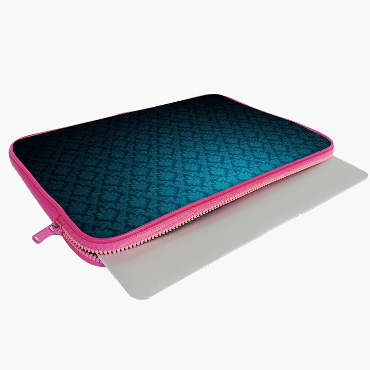 "Gradient Blue Art" Laptop Sleeves:Bold...