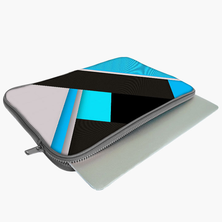 "Stipe Shade Blue and Black" Laptop Slee...