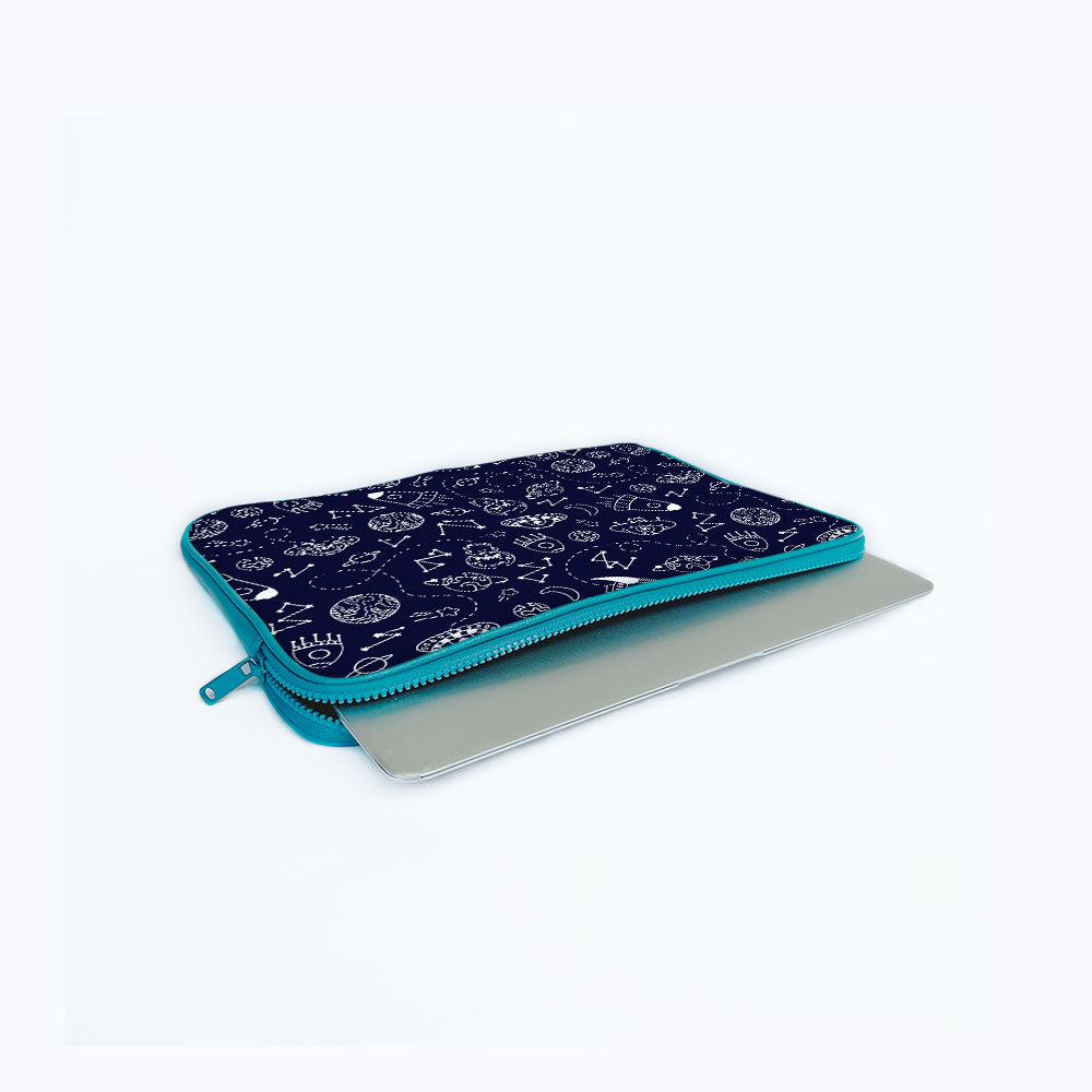 "SPACE THEME" Laptop Sleeves:Bold Modern...