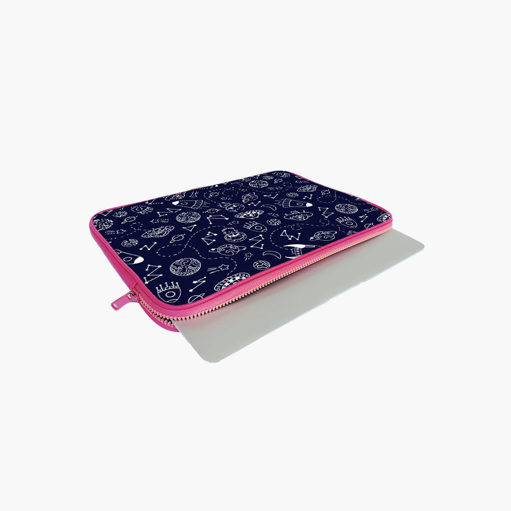 "SPACE THEME" Laptop Sleeves:Bold Modern...