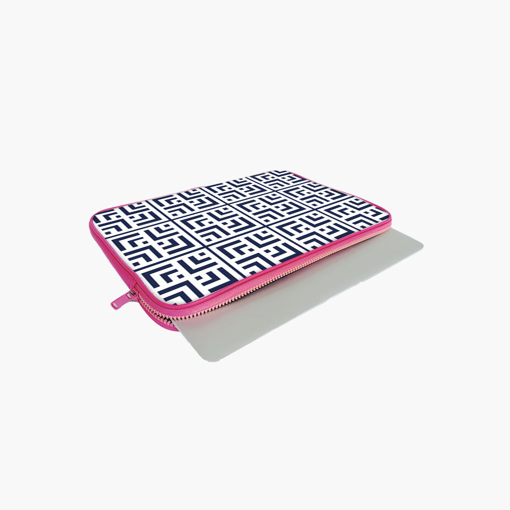 "SQUARE THEME ABSTRACT" Laptop Sleeves:B...
