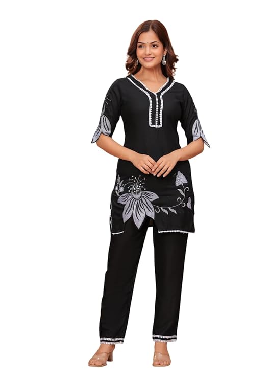Women's Cotton Floral Printed Short Stra...