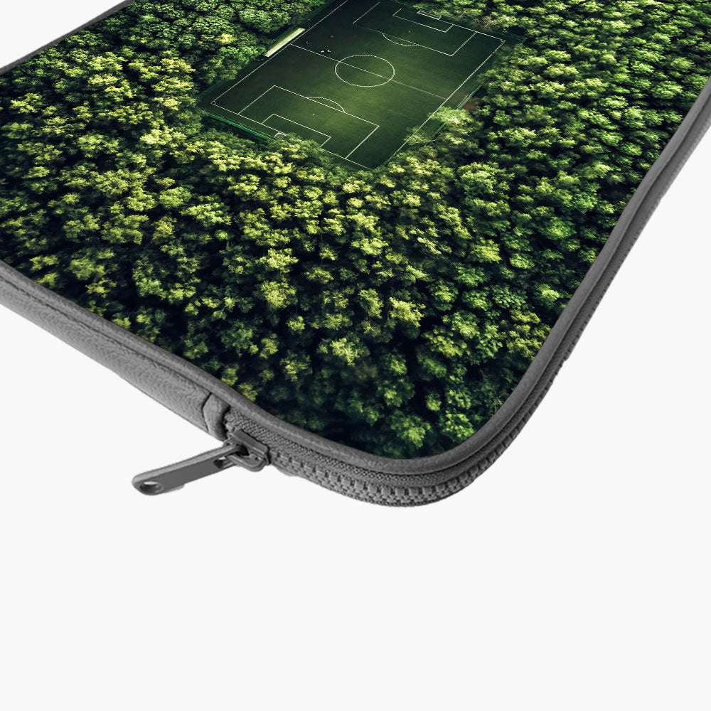 "FOREST THEME TURF " Laptop Sleeves:Bold...