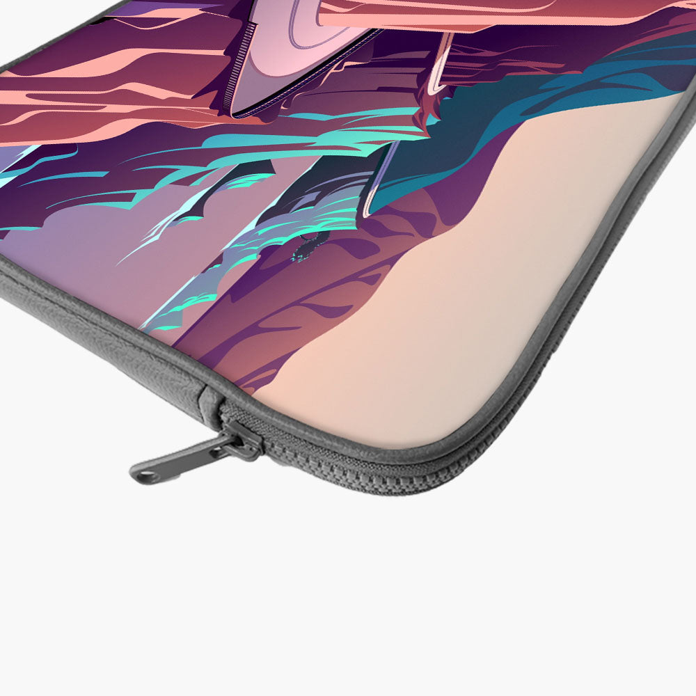 "Scenic Road Illustration" Laptop Sleeve...