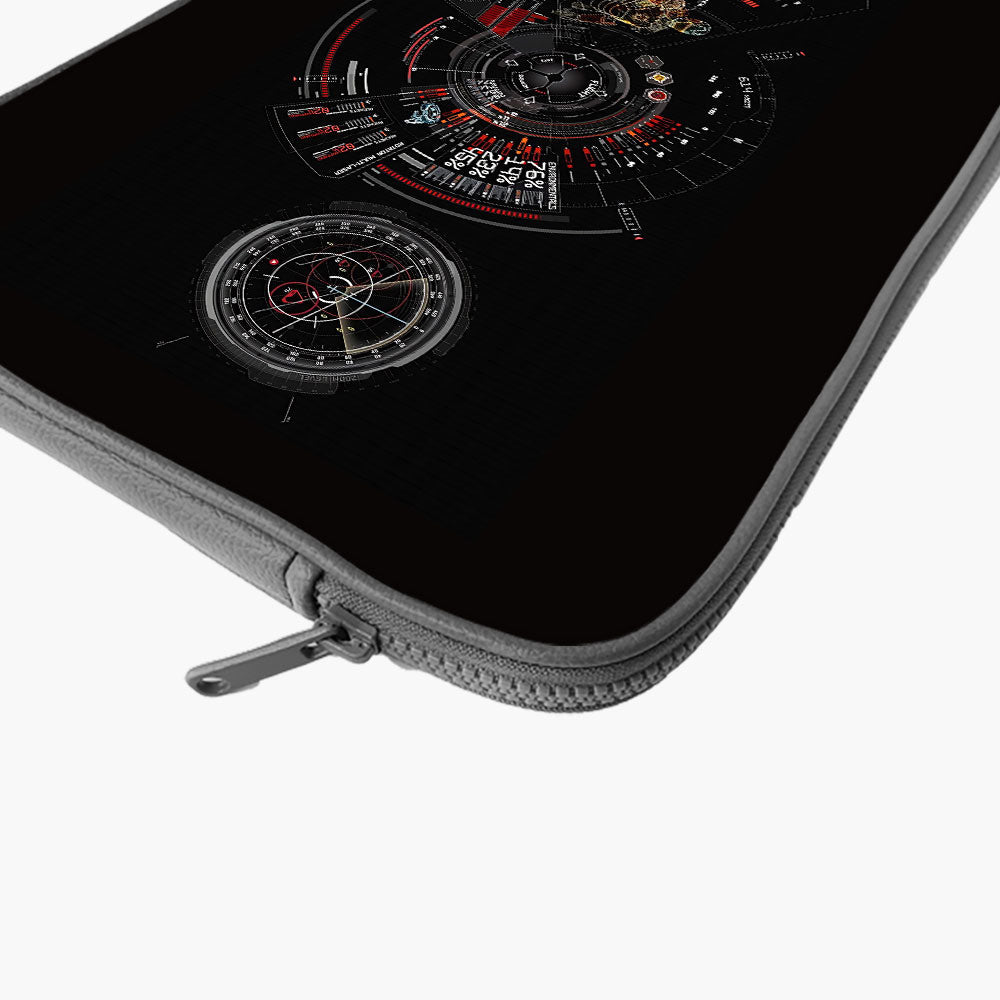 "IRON MAN: RDJ" Laptop Sleeves:Bold Mode...