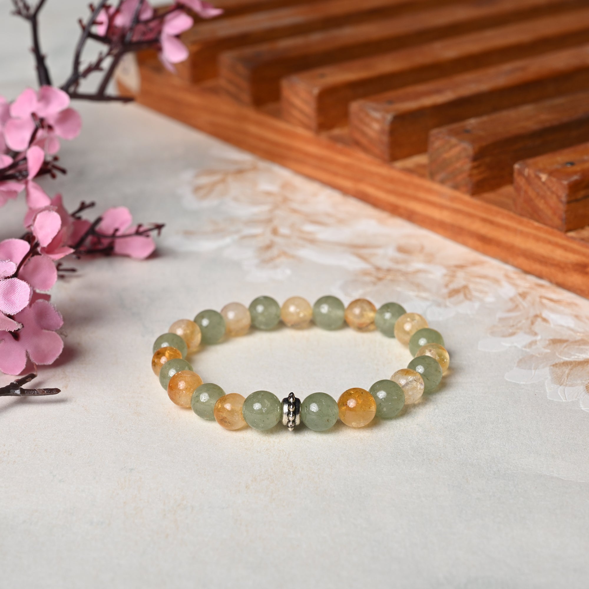 Aventurine & Citrine Healing Bracelet –...