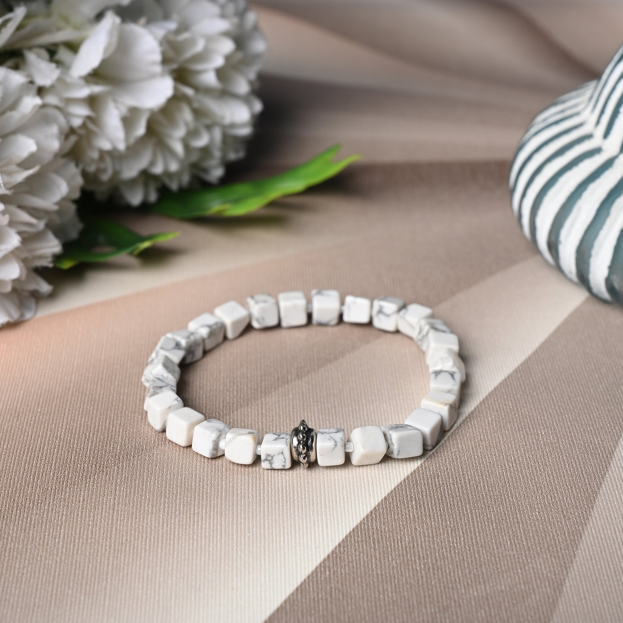 Howlite Healing Bracelet – Nurture Welln...