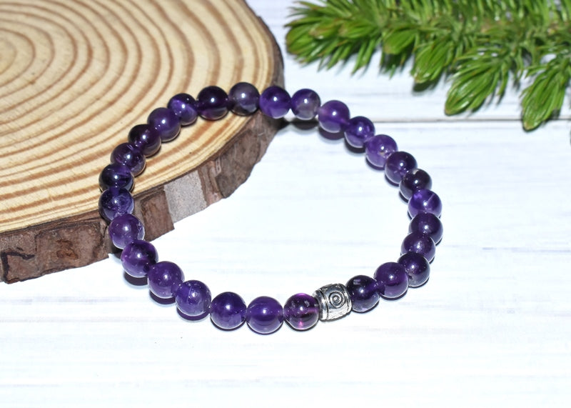 Real Certified Amethyst Stone Healing Br...