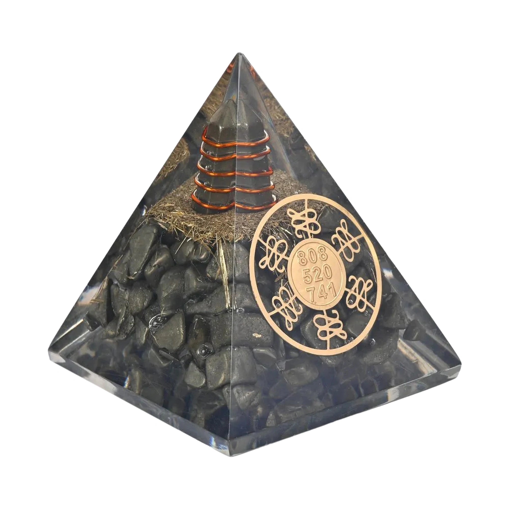 Golden Pyrite Pyramid – Manifest Wealth,...
