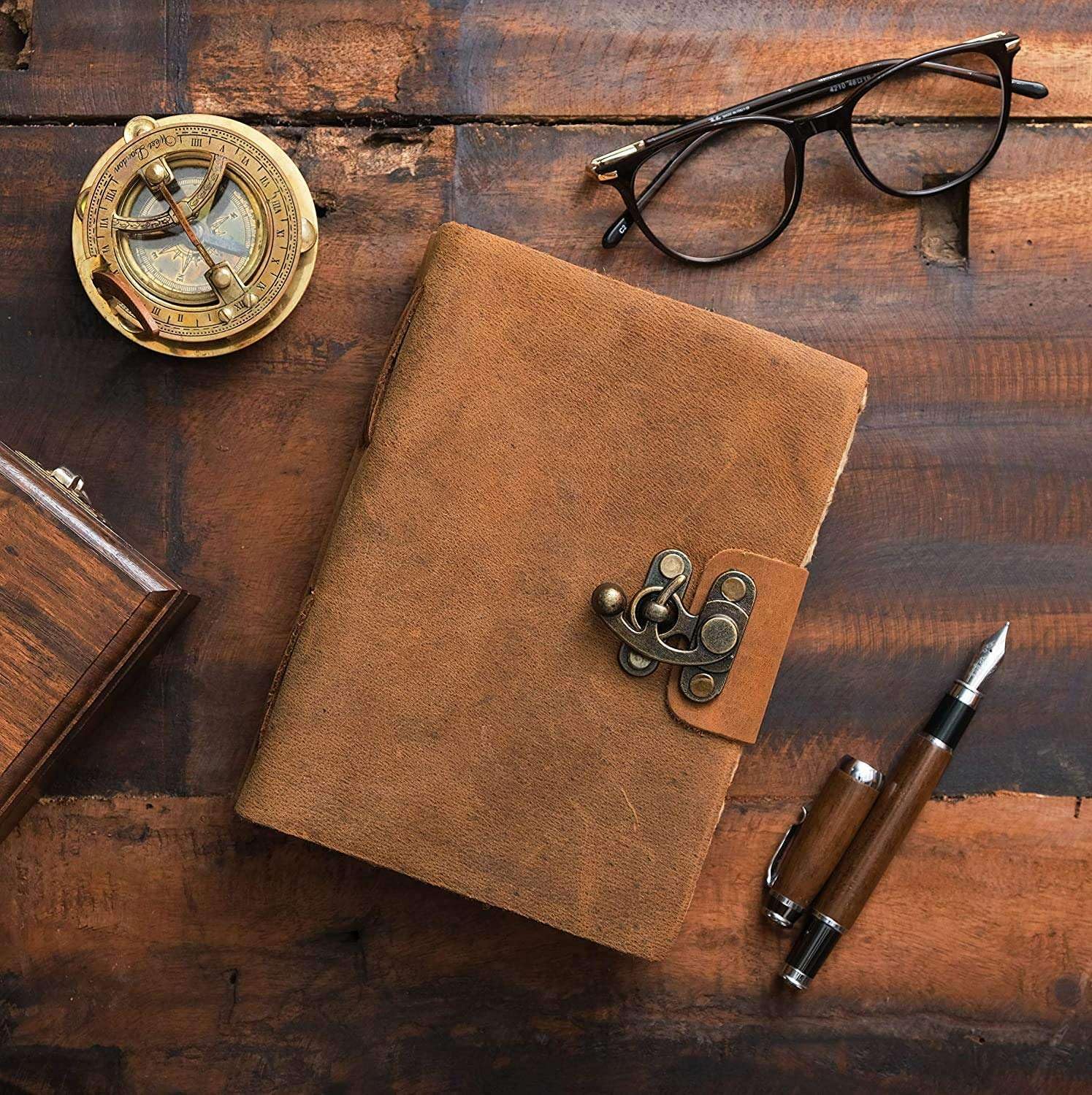 Genuine Leather Diary | Vintage Handmade...