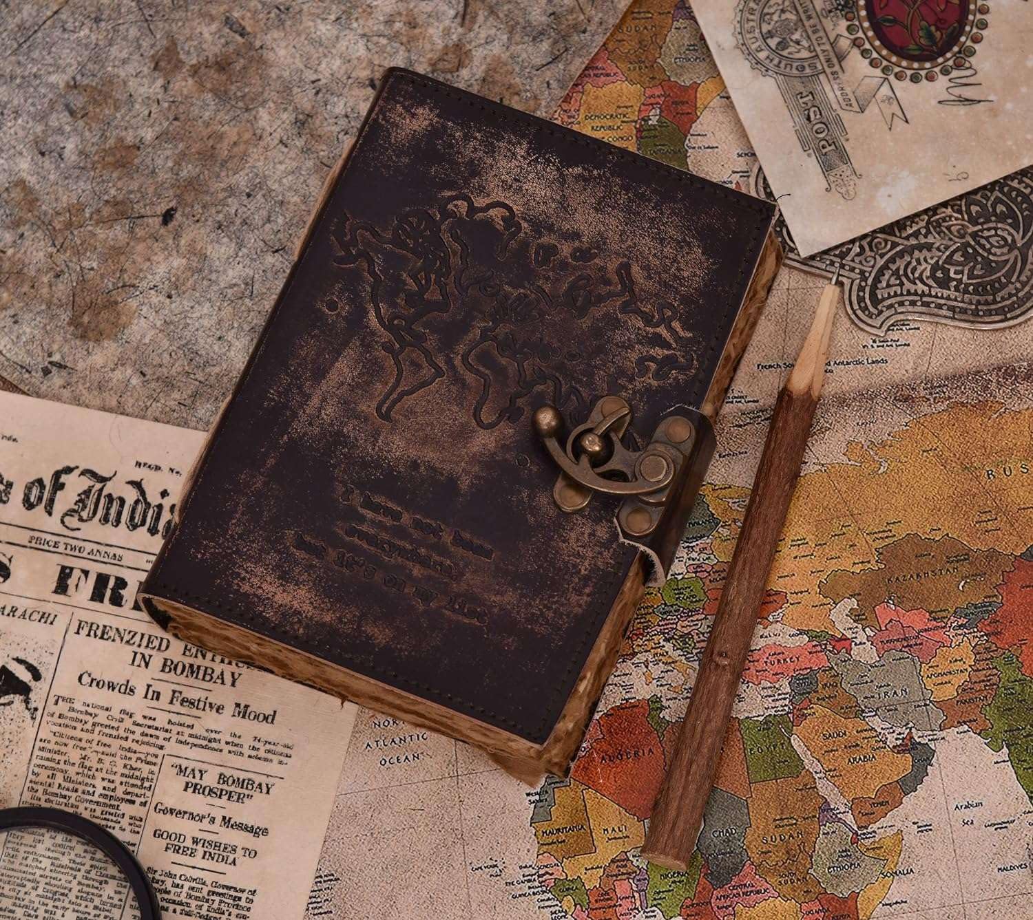 Genuine Leather Diary | Vintage Handmade...