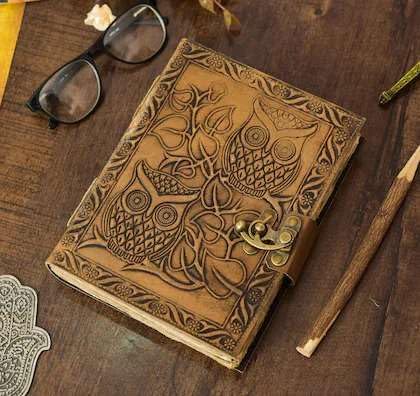 Genuine Leather Diary | Vintage Handmade...