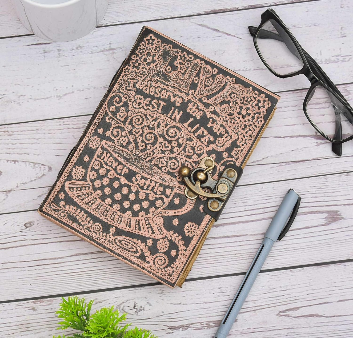 Genuine Leather Diary | Vintage Handmade...