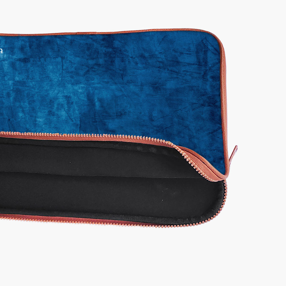 "Dark Blue Abstract" Laptop Sleeves:Bold...