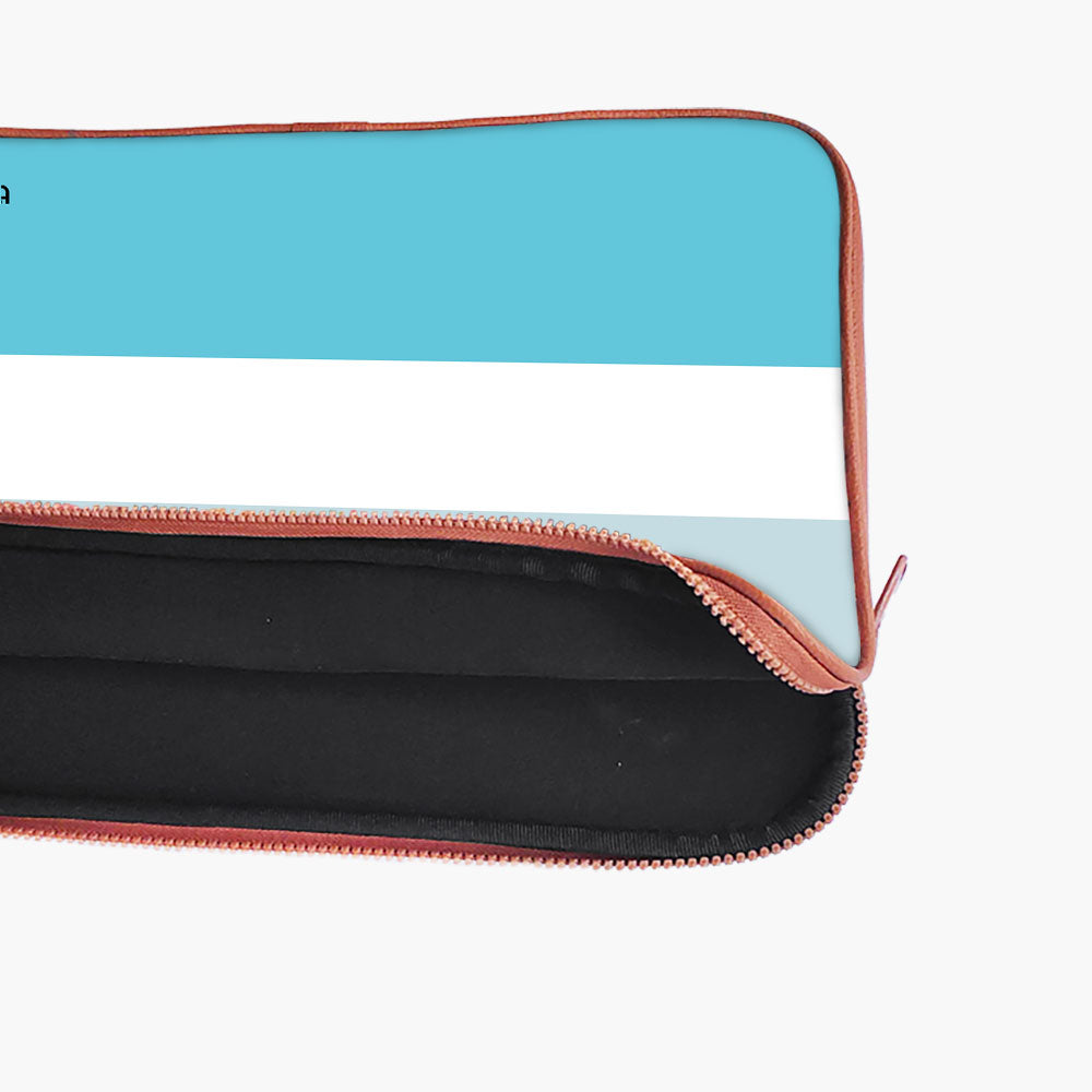 "Blue Shade" Laptop Sleeves:Bold Modern...