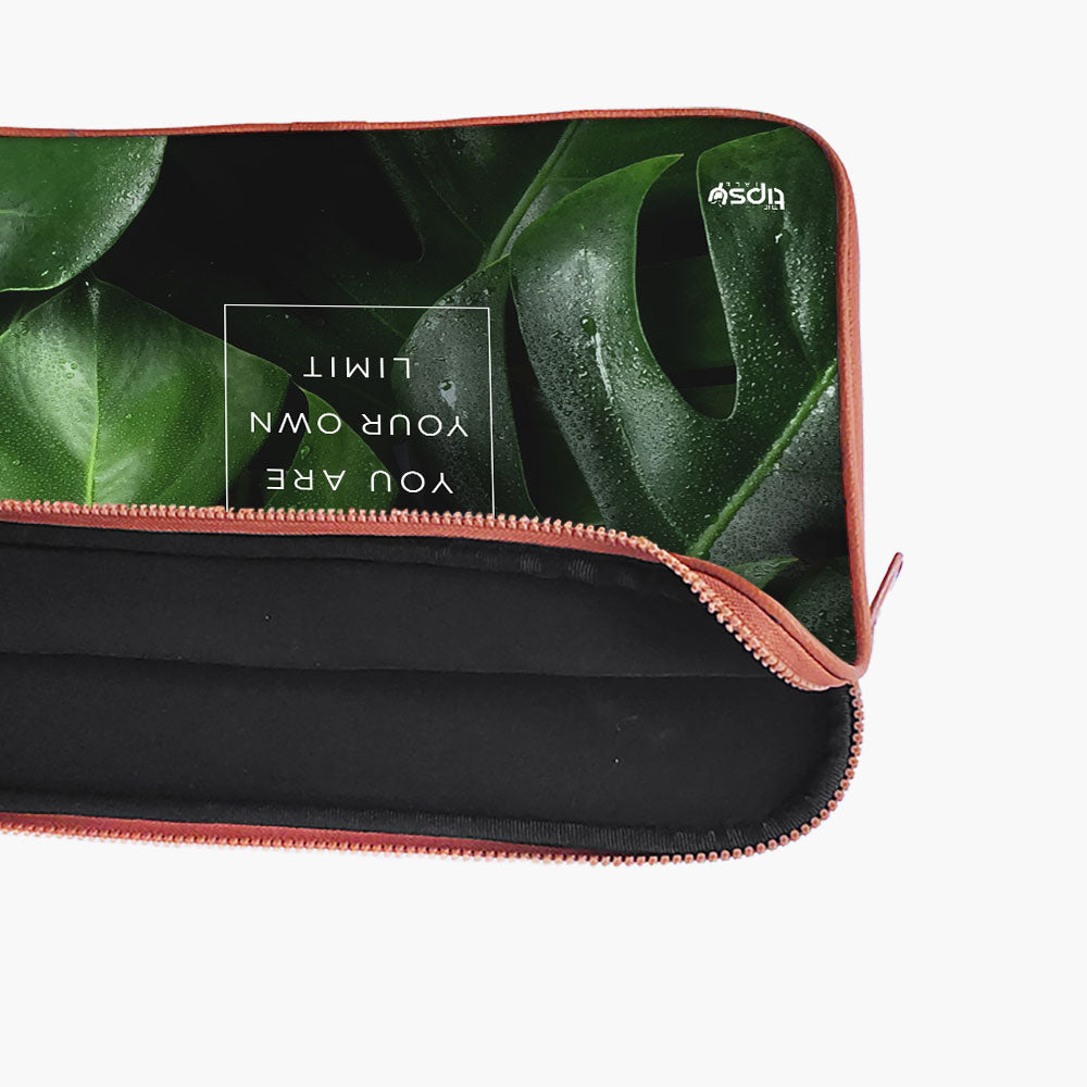 "You are your own limit" Laptop Sleeves:...