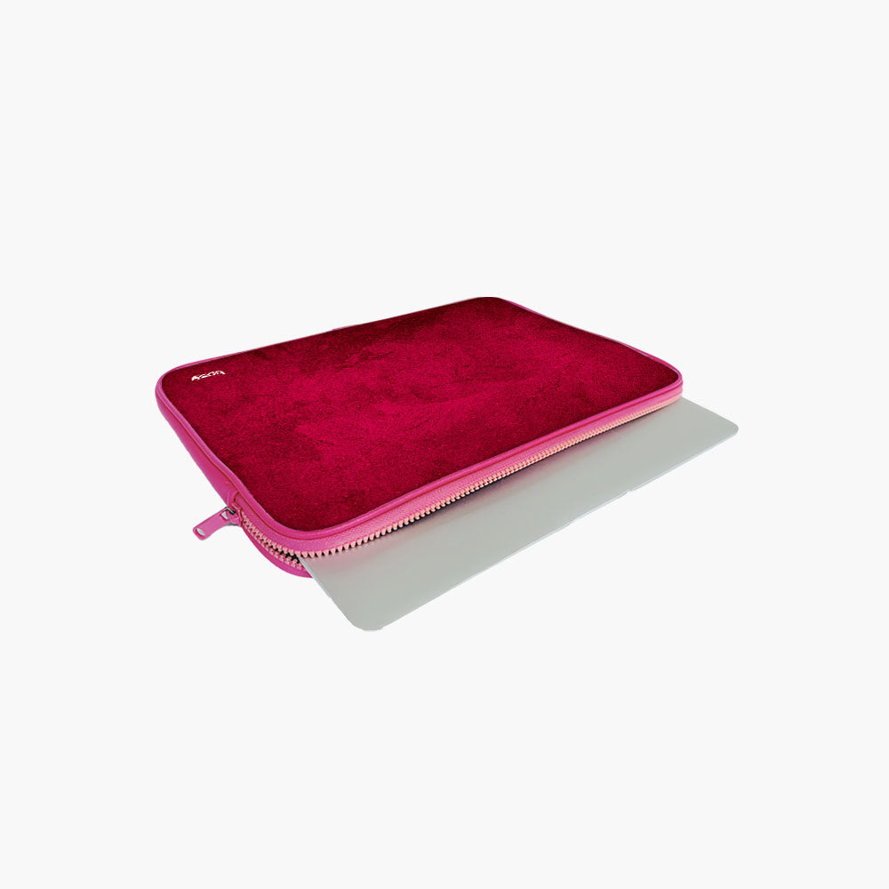 "Dark Red Abstract" Laptop Sleeves:Bold...