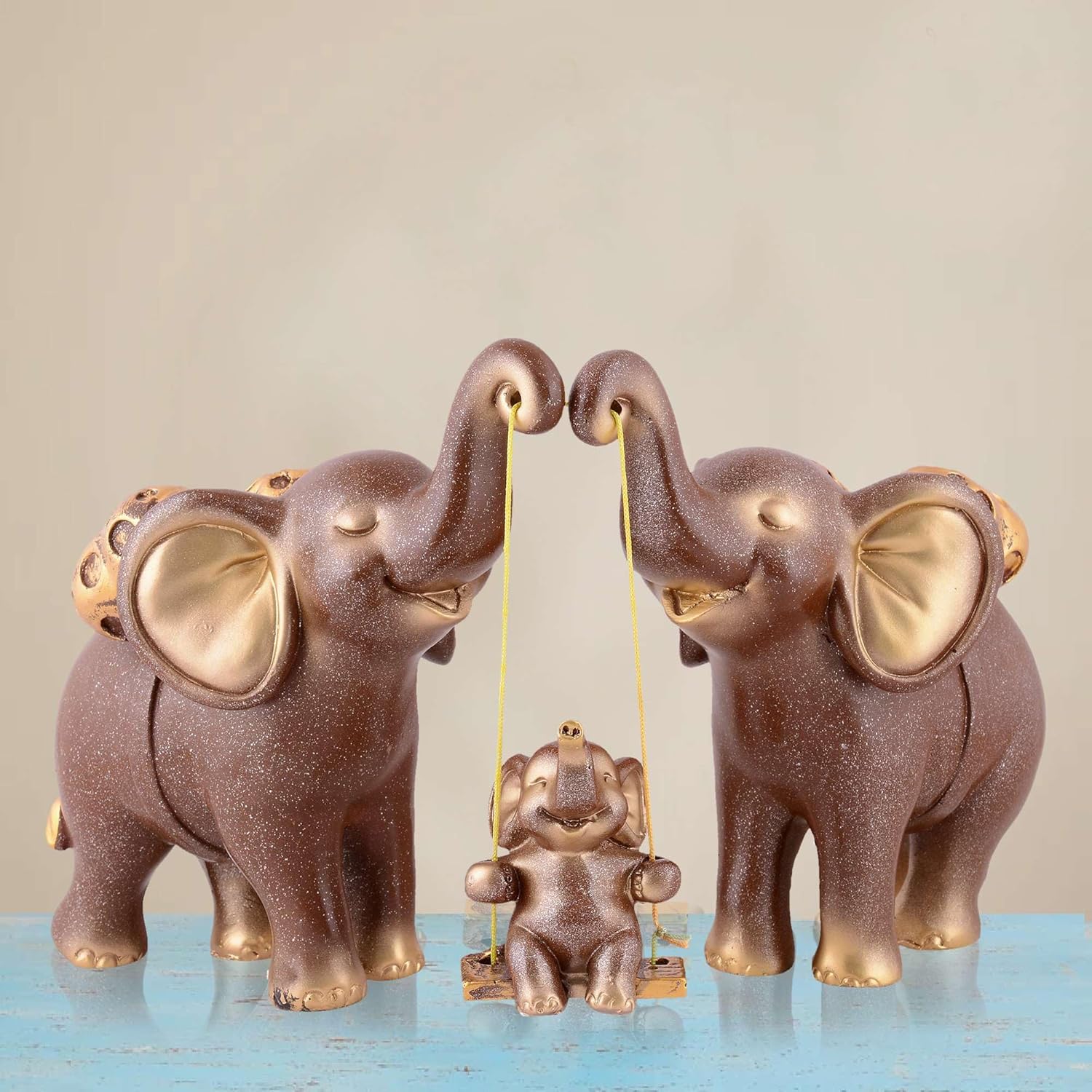 Elephent showpiece Resin Set of 3  for H...