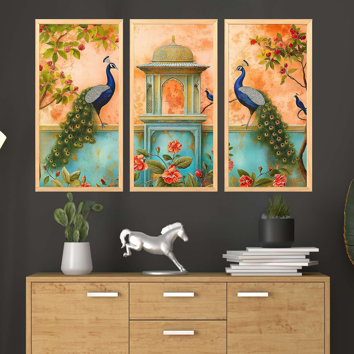 Wall Paintings Set of Three for Wall Dec...