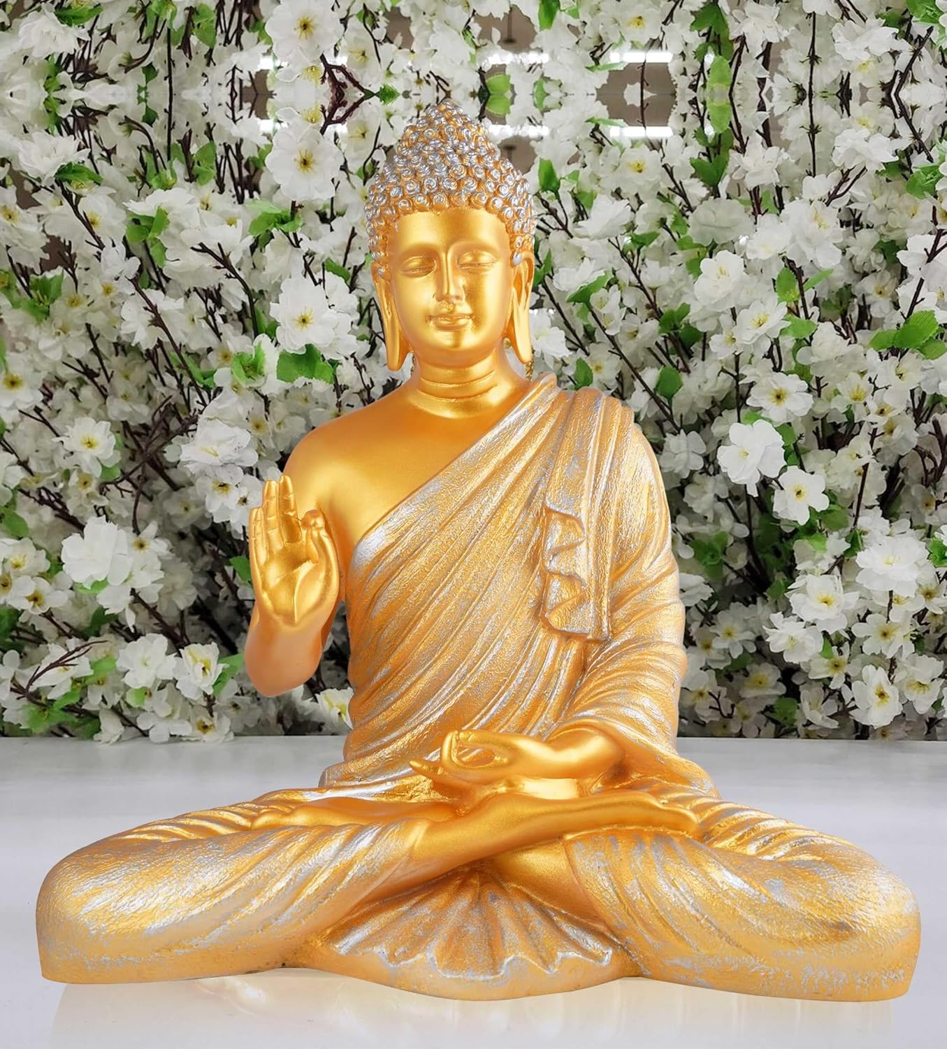 Gautam Buddha Statue Showpiece Idol Figu...
