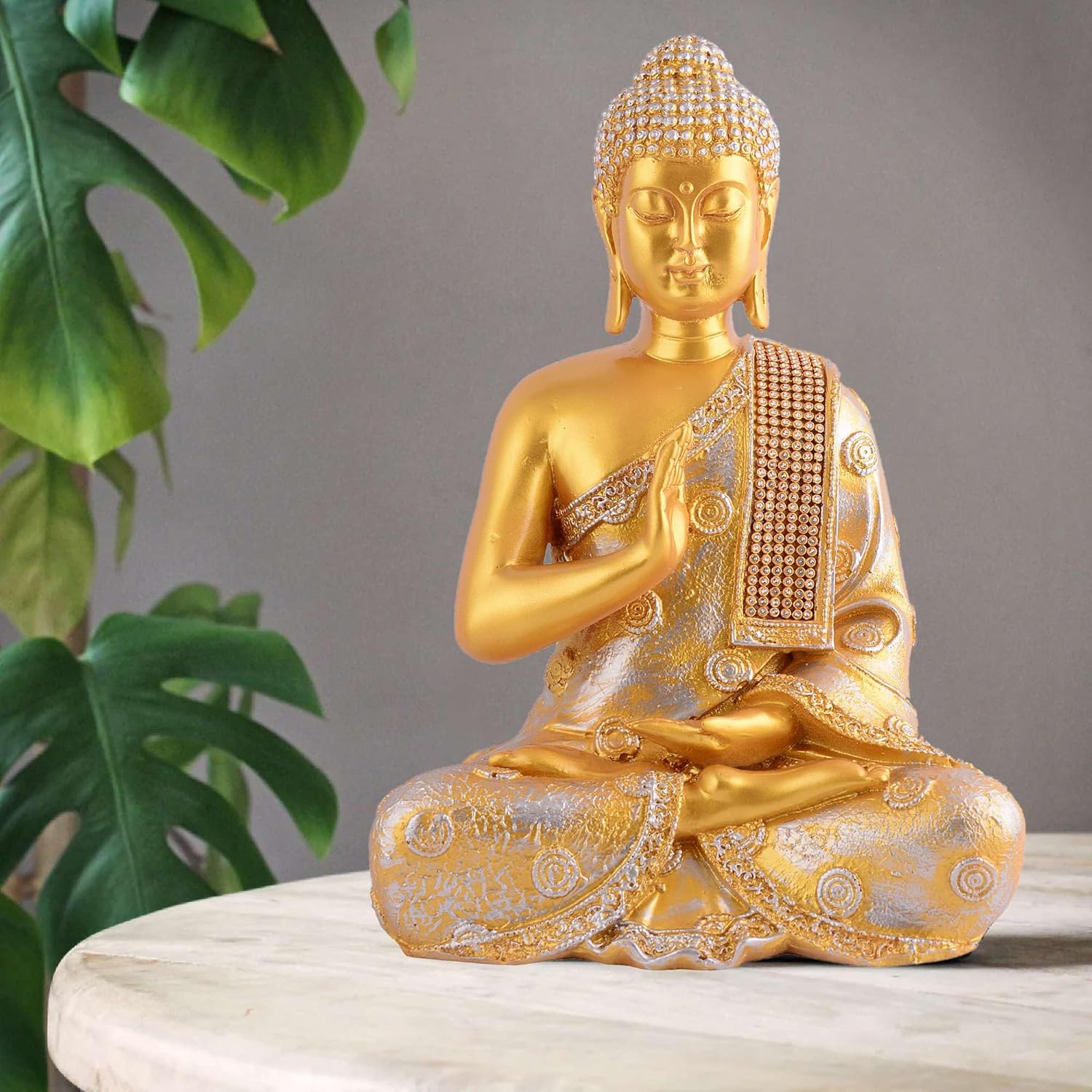 Gautam Buddha Statue Showpiece Idol Figu...