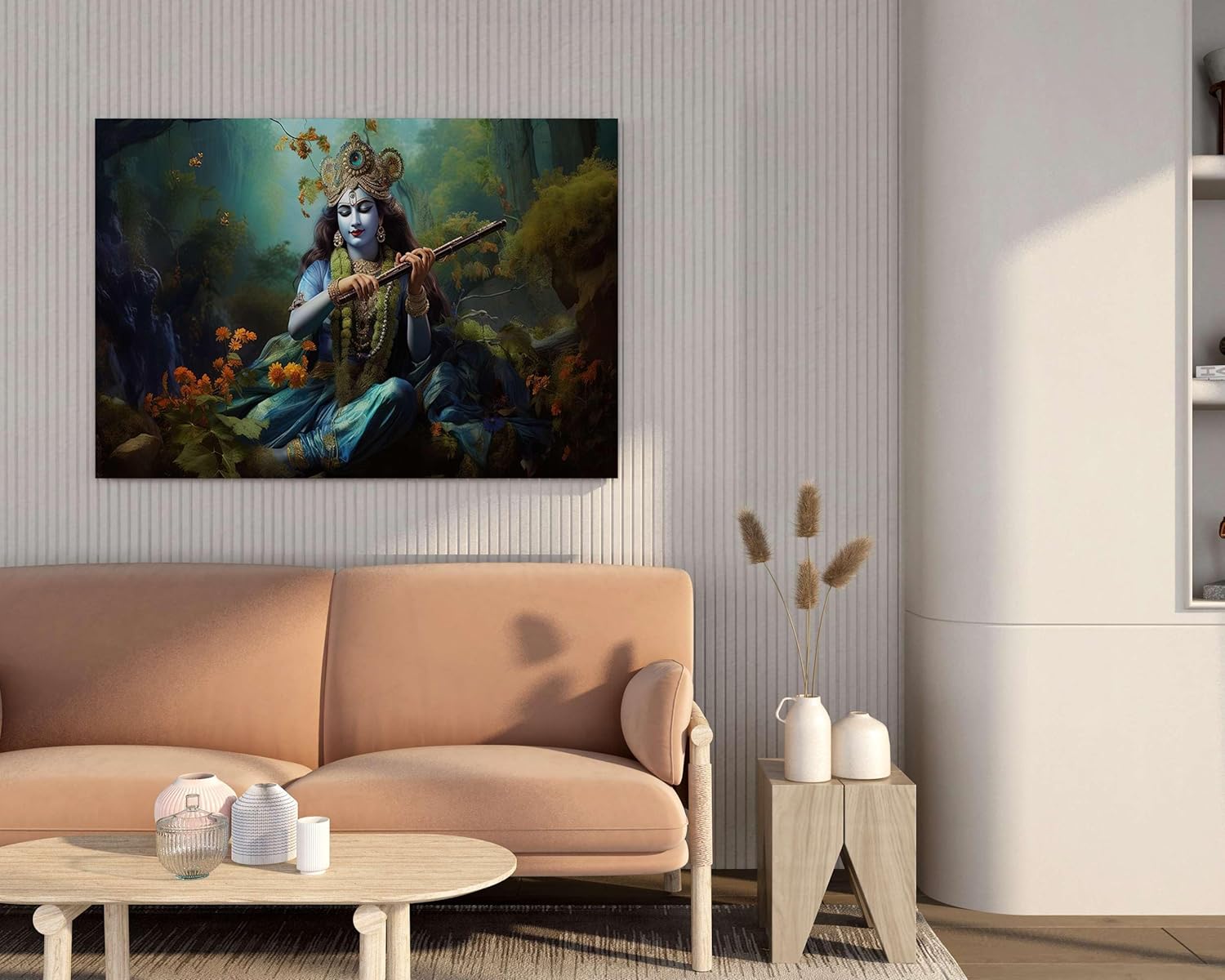 Radha Krishna Paintings For Wall Decorat...