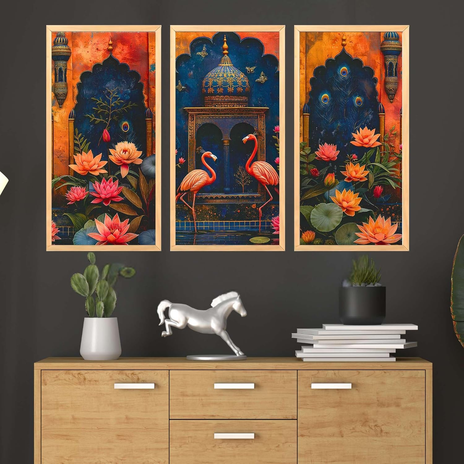 Wall Paintings Set of Three for Wall Dec...