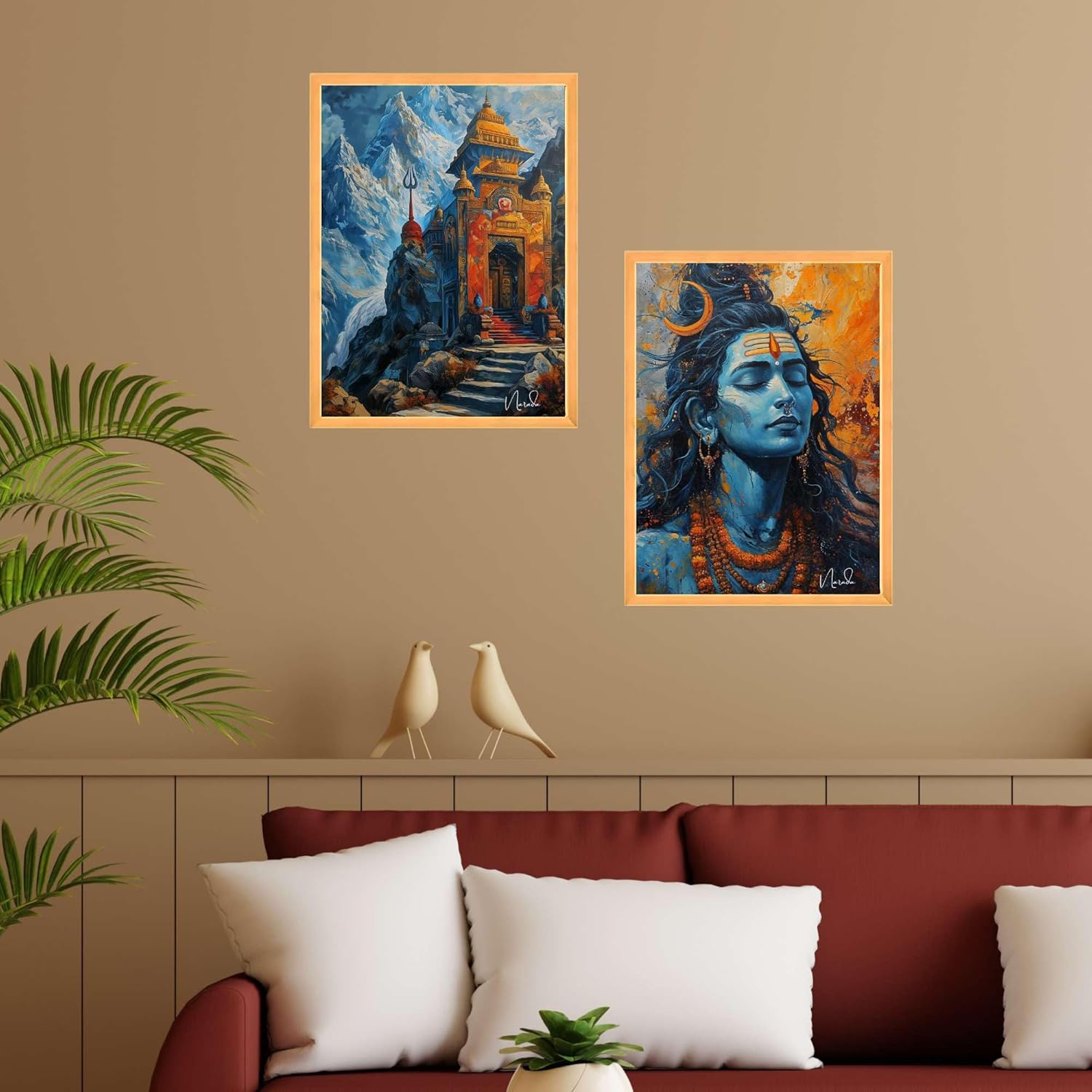 Wall Paintings Set of Two for Wall Dacor...