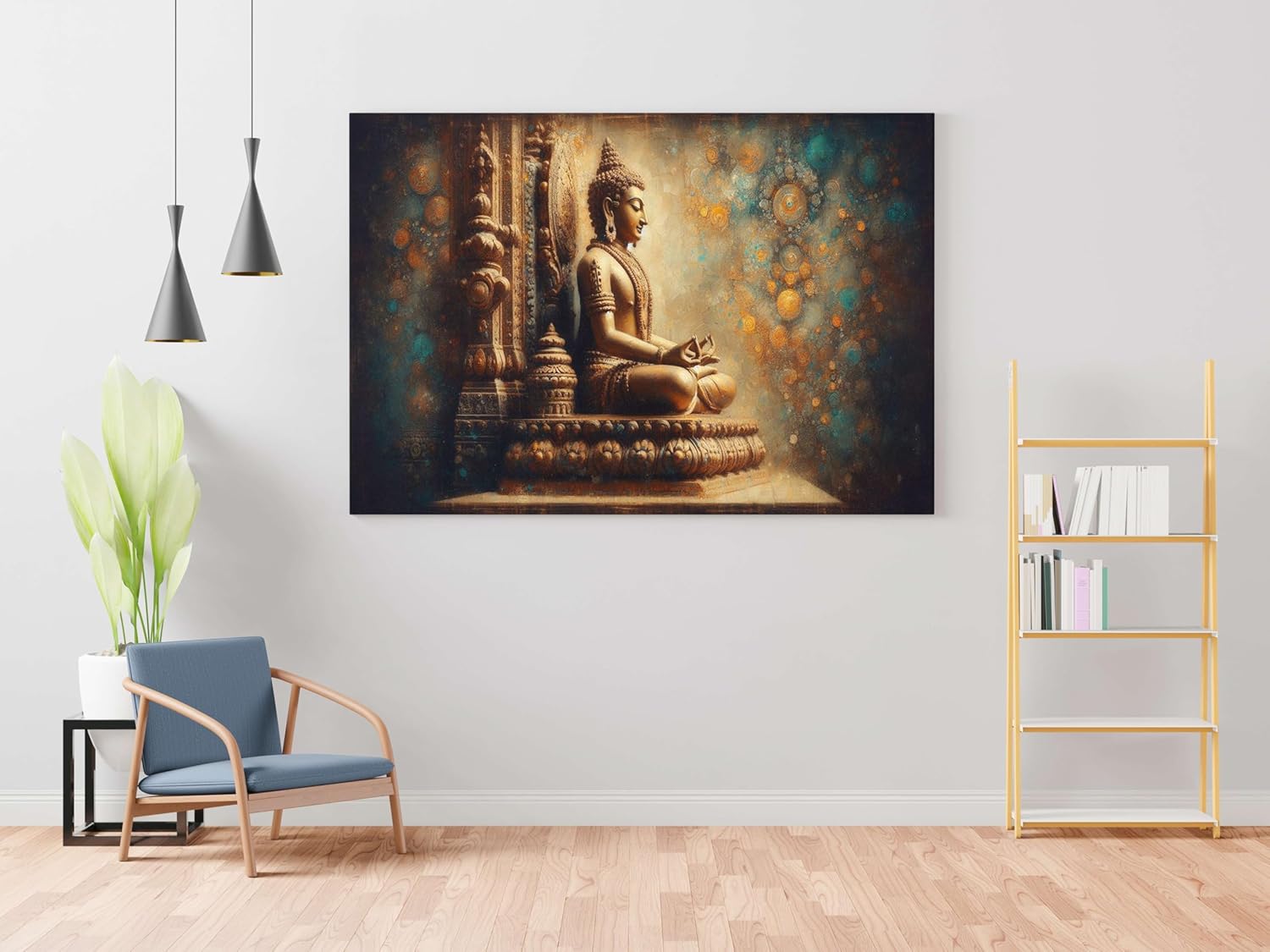 Buddha Paintings For Wall Decoration Wit...