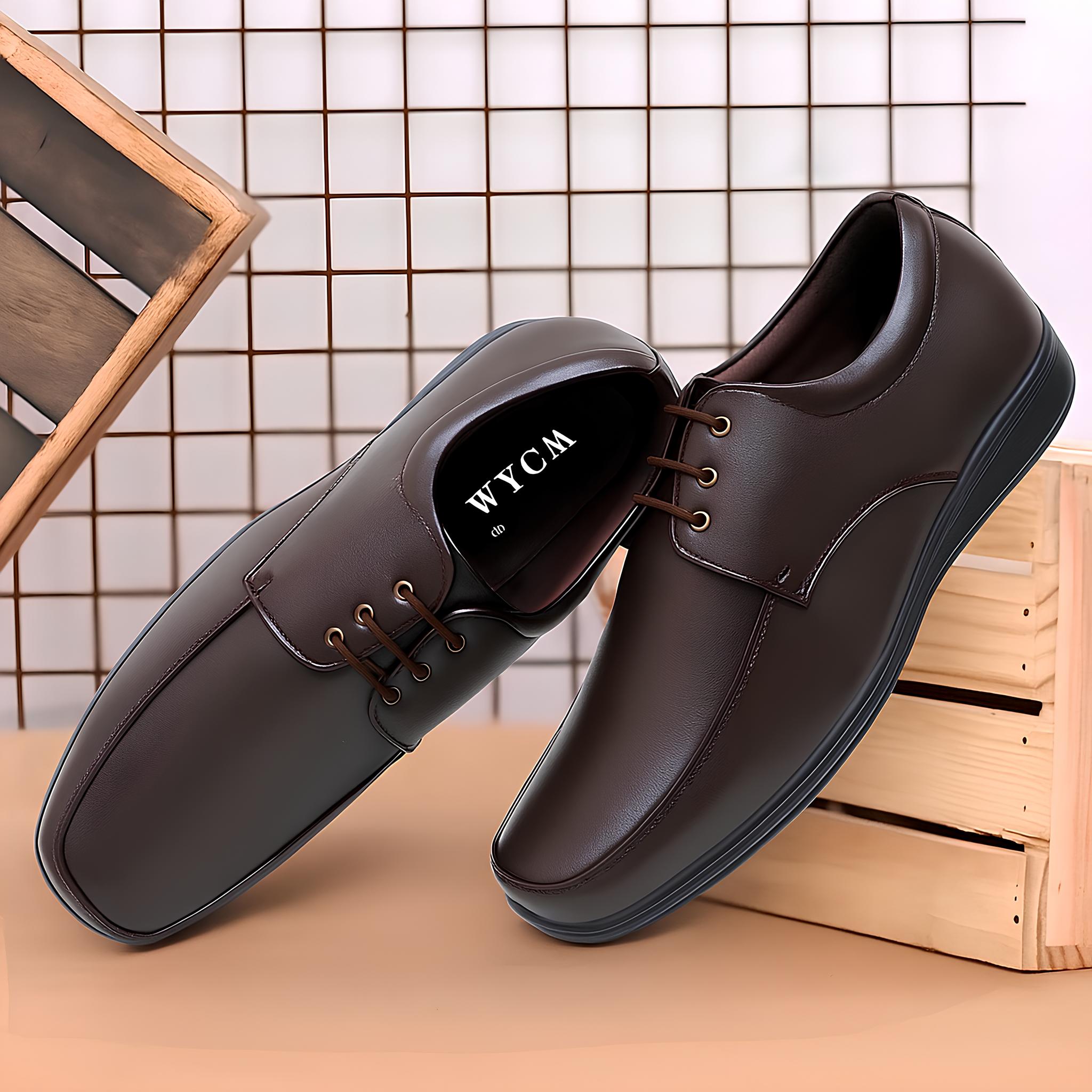 Men’s Formal Faux Leather Shoes | Office...
