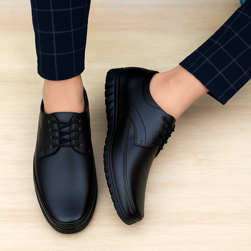 Men’s Formal Faux Leather Shoes | Office...