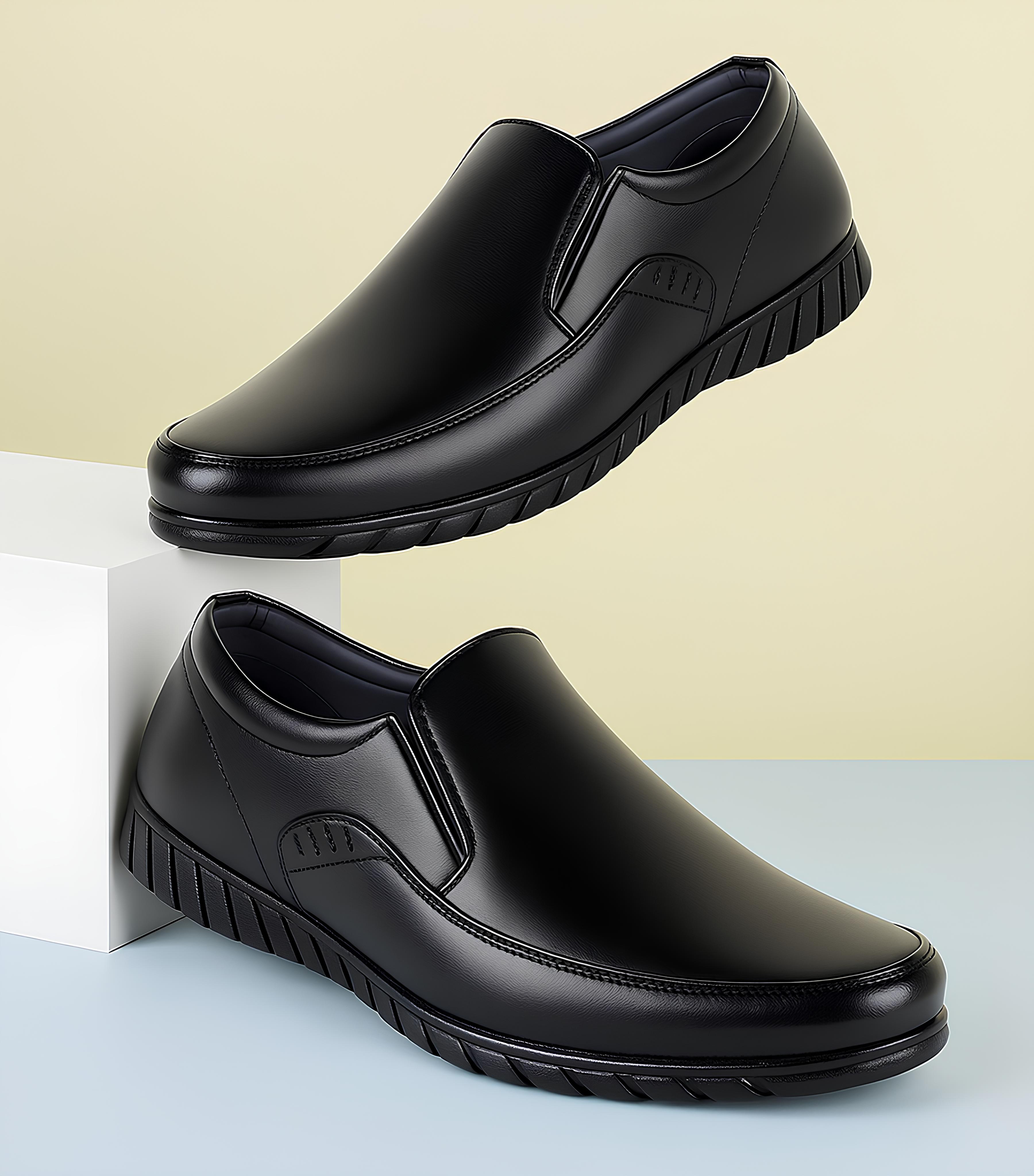 Men’s Formal Faux Leather Shoes | Office...