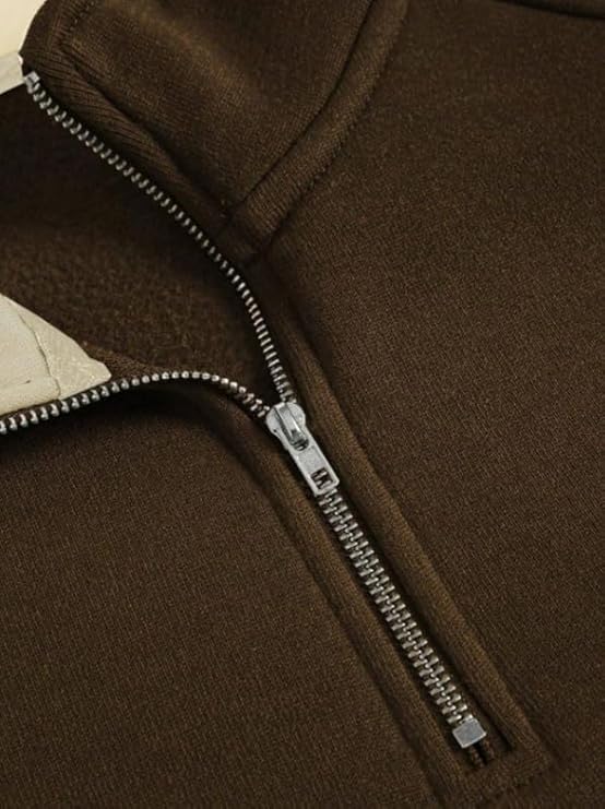 Men’s Collar Chain Cotton Fleece Sweatshirt | Warm Hoodie for Gym, Travel & Casual Winter Wear