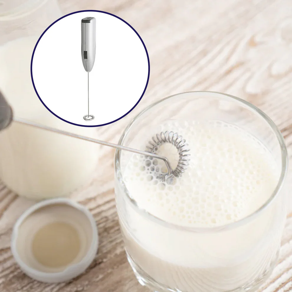 Electric Handheld Milk Wand Mixer Frothe...