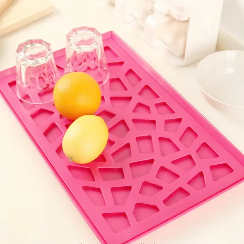 Plastic Kitchen Tray with Modern Hollow...